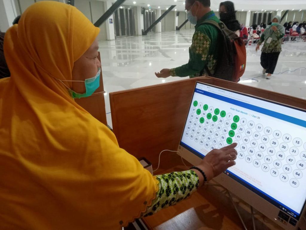 Panitia Pemilihan Muktamar Gelar Simulasi Pemilihan di Gedung Edutorium UMS CirebonMU