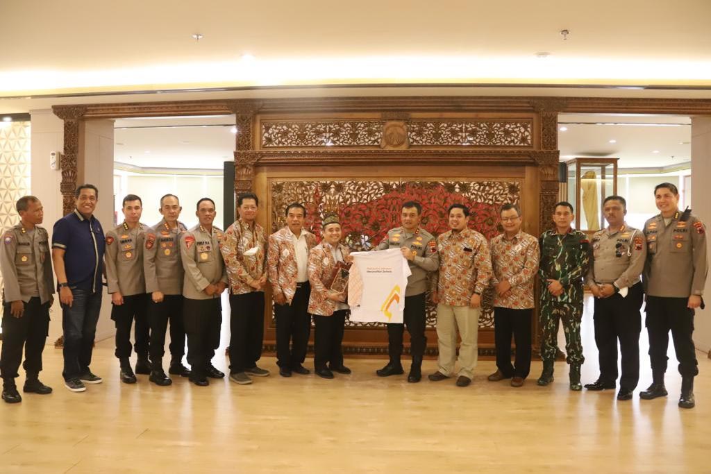 Panitia Muktamar Muhammadiyah dan Aisyiyah ke 48 Audiensi dengan Kapolda Jawa Tengah CirebonMU