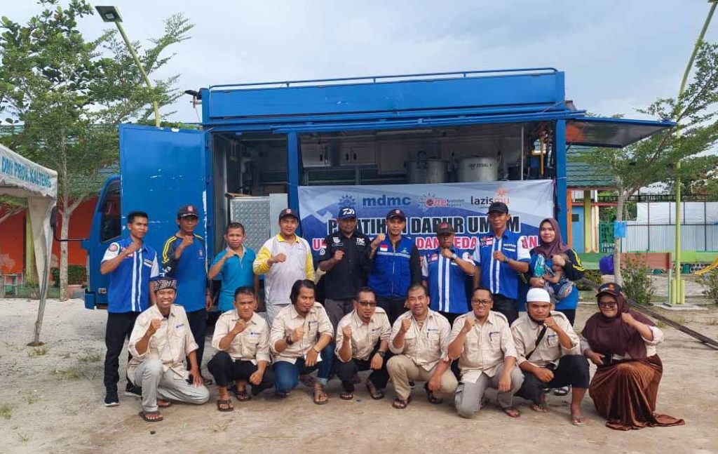 Syiar Muktamar Muhammadiyah, MDMC Pulang Pisau Gelar Pelatihan Dapur Umum CirebonMU