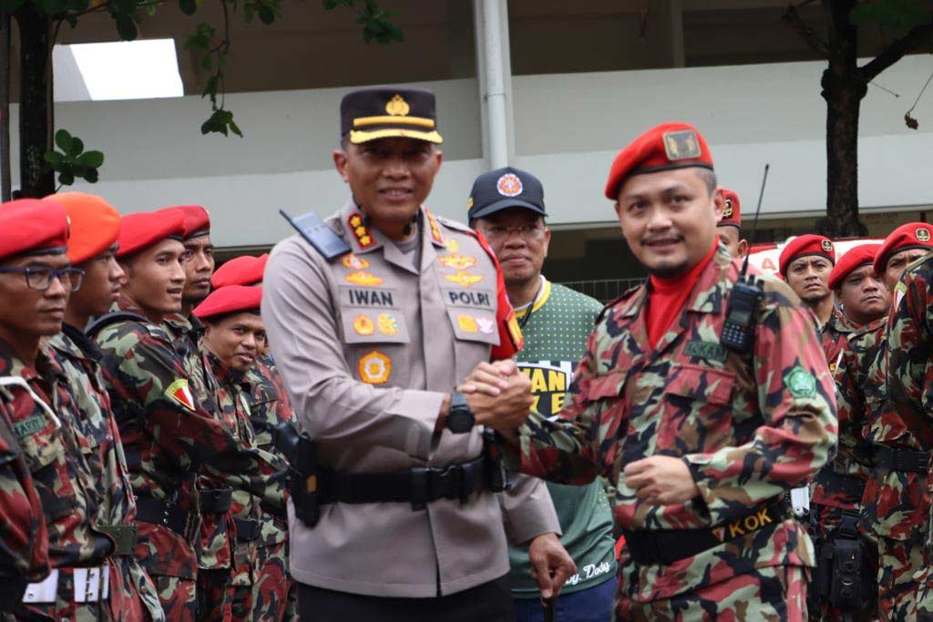 Kapolresta Surakarta, Bangga dan Terhormat Bekerjasama Dengan Kokam Amankan Muktamar CirebonMU