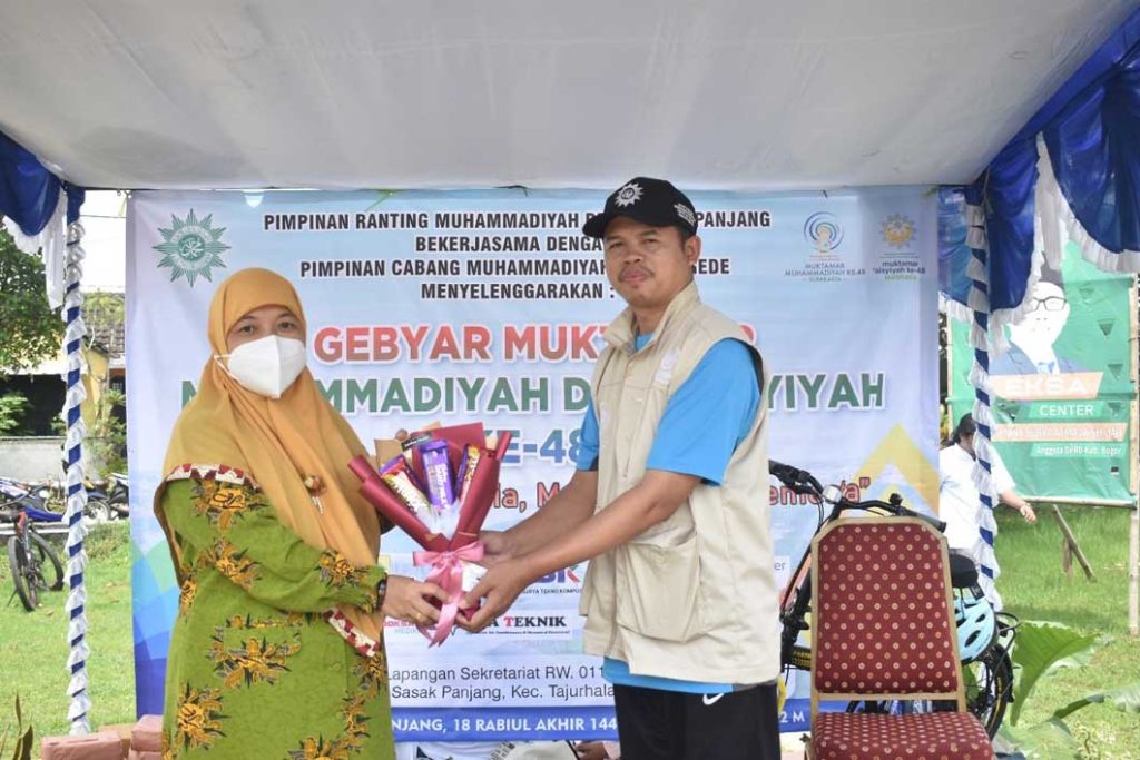 Gebyar Muktamar Muhammadiyah dan ‘Aisyiyah 48, Uhamka Dukung PRM Sasak Panjang CirebonMU