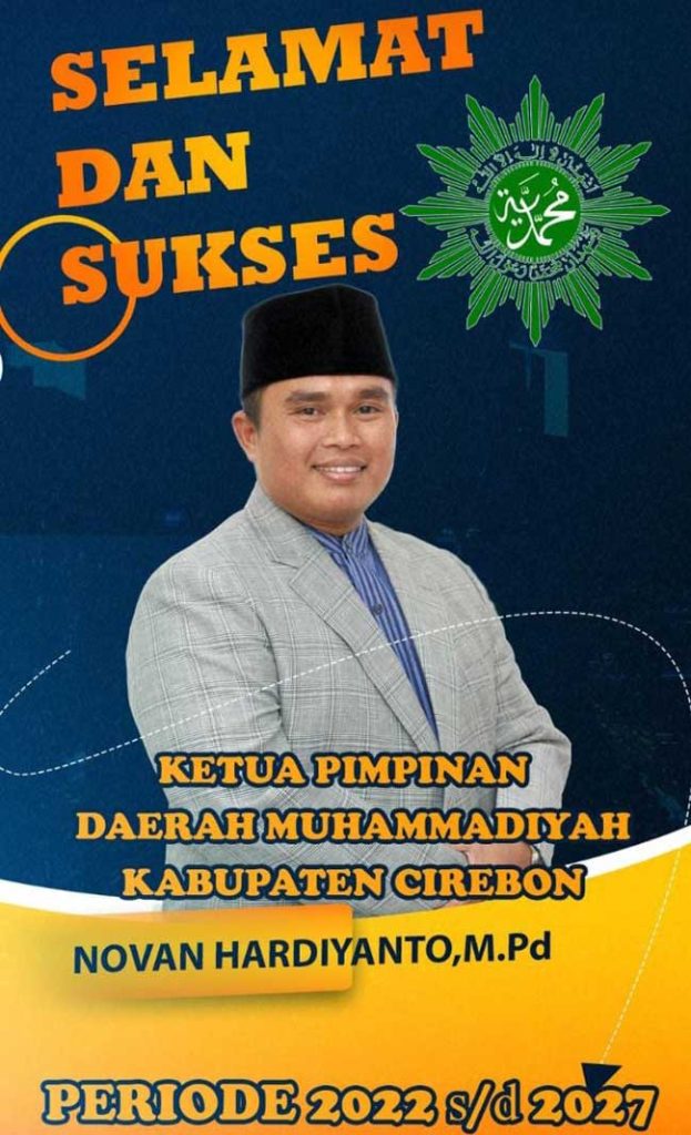 Novan Pimpin Muhammadiyah Kabupaten Cirebon periode 2022-2027 CirebonMU