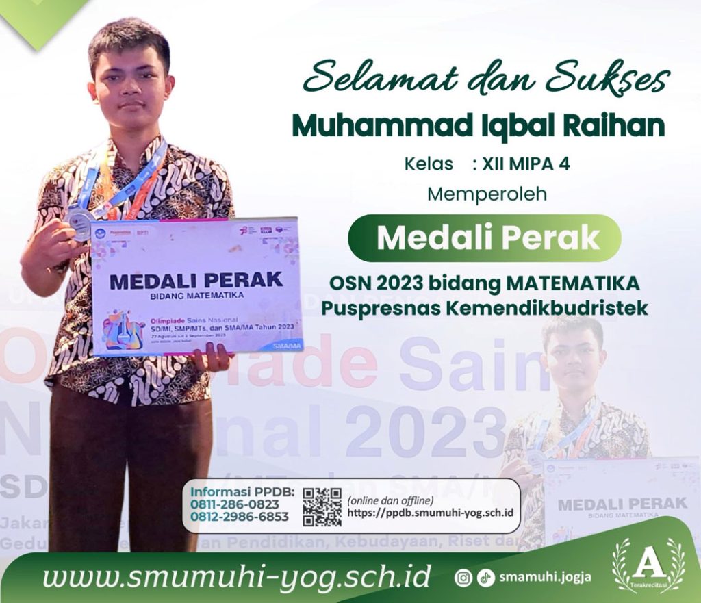 SMA MUHI KEMBALI RAIH PRESTASI TINGKAT NASIONAL 2023 CirebonMU
