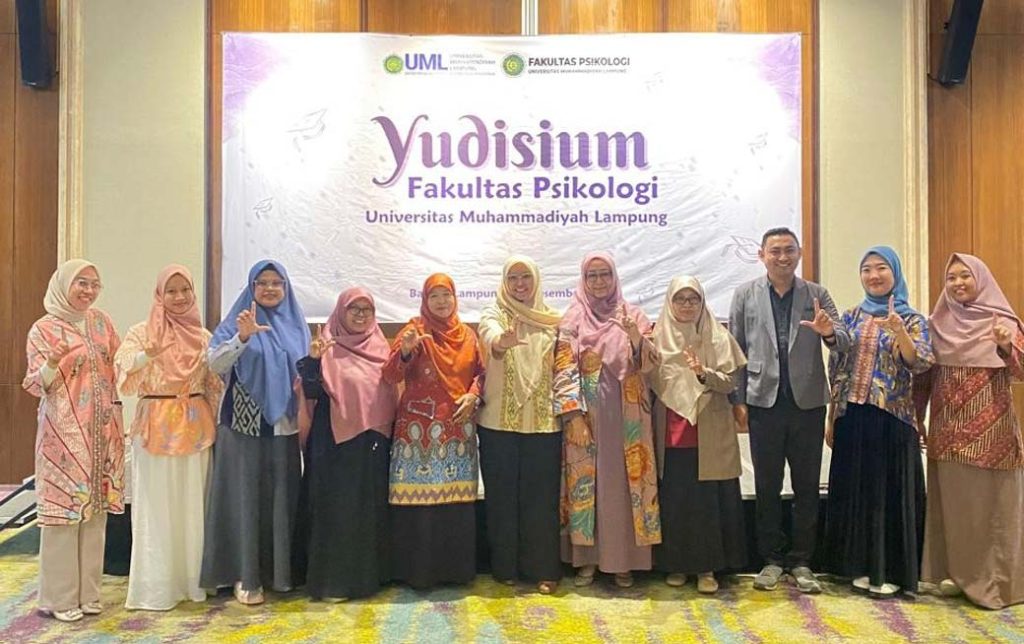 Yudisium Fakultas Psikologi Universitas Muhammadiyah Lampung, 45 Mahasiswa Resmi Lulus CirebonMU