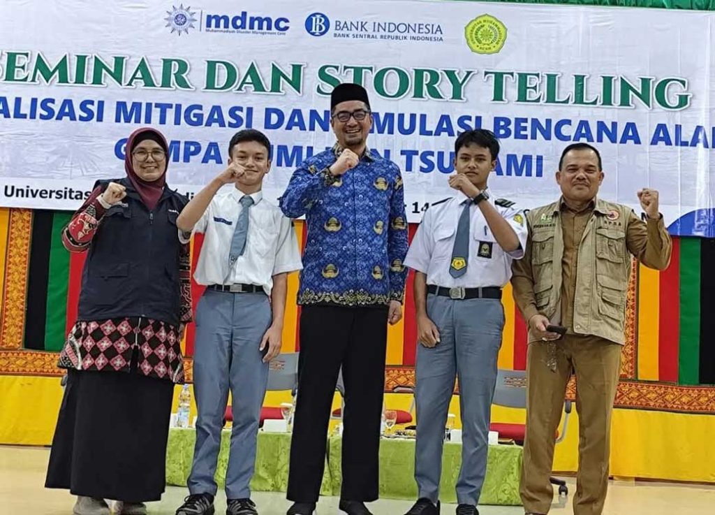 Kenang Tsunami Aceh, MDMC Aceh gelar Sosialisasi Mitigasi Bencana Gempa dan Tsunami CirebonMU