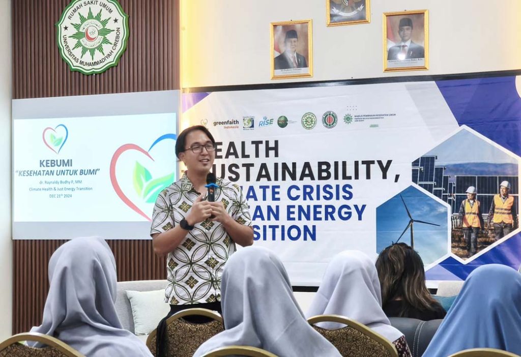 KEBUMI dan GreenFaith Indonesia Gelar Seminar Kolaboratif di RSU UM Cirebon CirebonMU