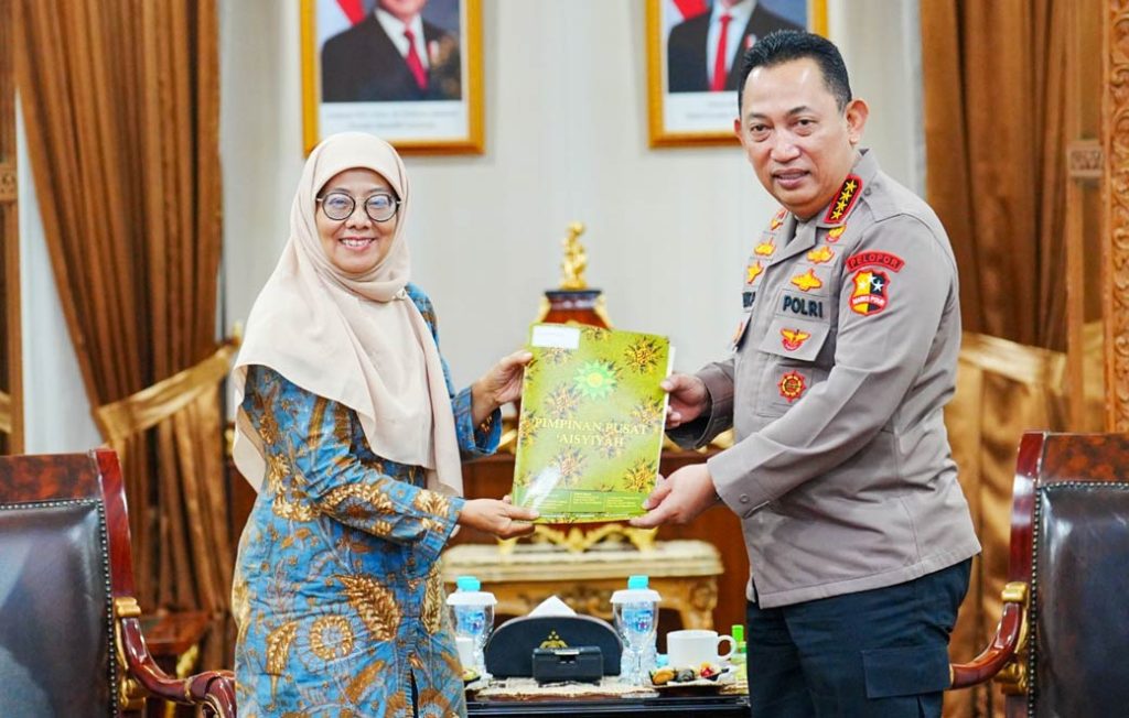 Silaturahmi dengan Kapolri, Aisyiyah Bahas Kerjasama Pencegahan dan Penegakan Hukum Bagi Perempuan dan Anak CirebonMU