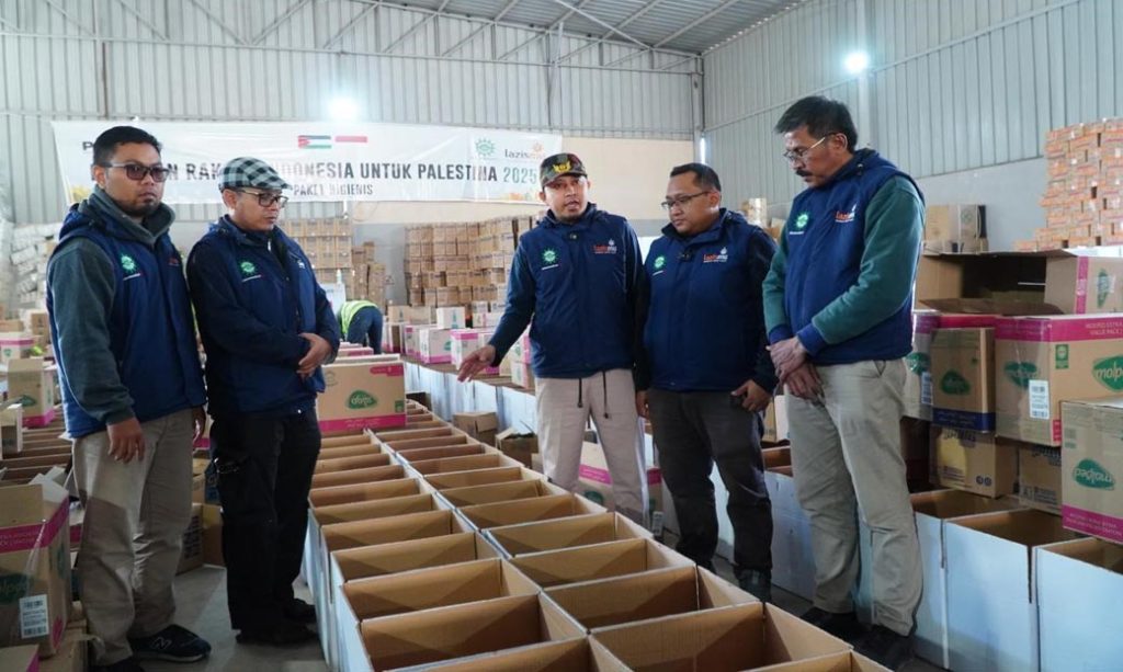 Lazismu Salurkan 2 Ton Sayur Hingga Paket Ramadan Bagi Warga Palestina CirebonMU