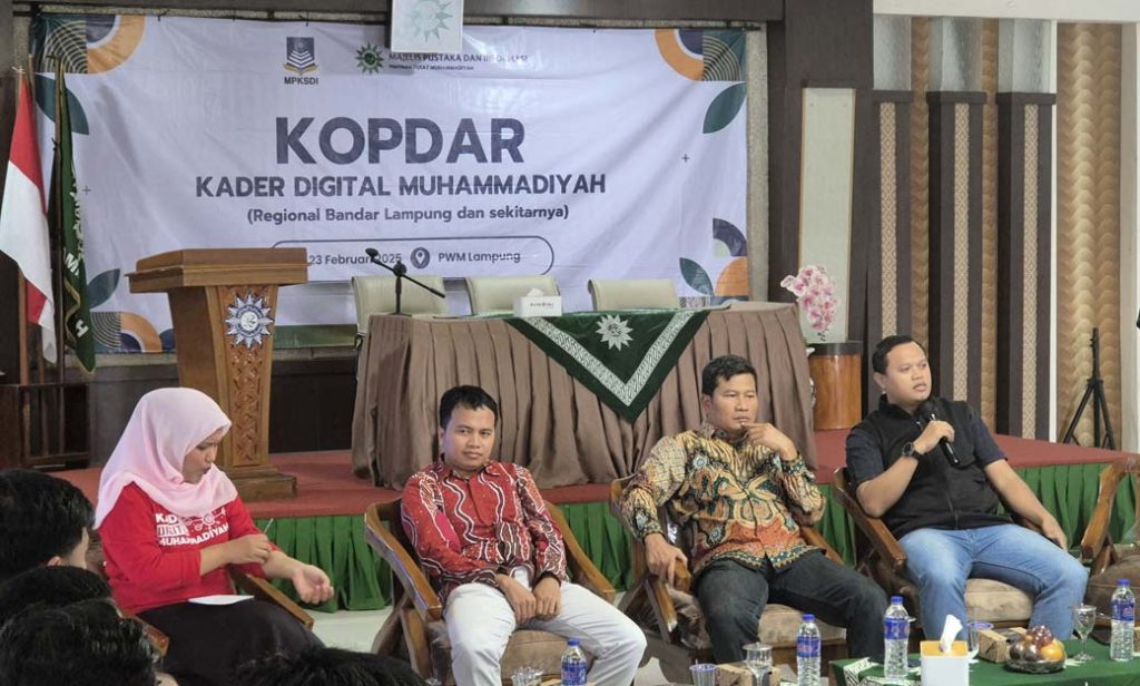 KOPDAR Kader Digital di Lampung Perkuat Syiar Muhammadiyah CirebonMU