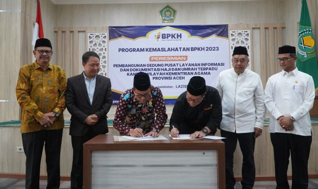 BPKH Berkolaborasi dengan Lazismu Dirikan Gedung Pusat Layanan Haji dan Umroh di Kemenag Aceh CirebonMU